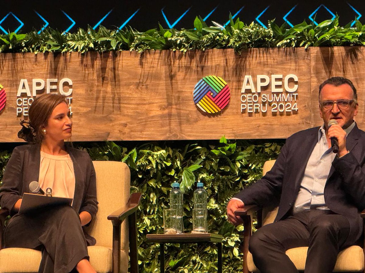 An honor to be at the #APECCEOSummit at <a href="/apecperu/">APEC Perú 2024</a>. One of the most important things for entrepreneurs to be successful is a strong macroeconomic environment and a stable regulatory framework. Thank you, Peru for being amazing hosts, and a home for Globant for the past 12 years