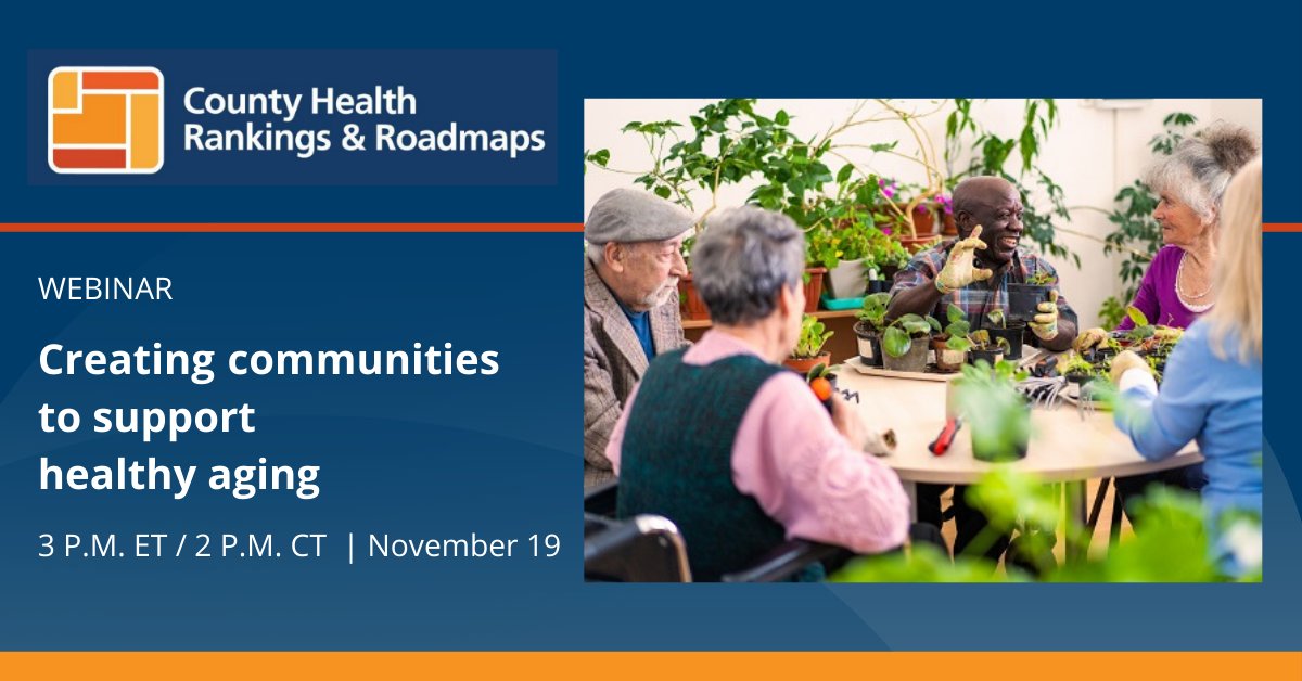 UWiscPHI (@uwiscphi) on Twitter photo Register now to join our <a href="/CHRankings/">County Health Rankings & Roadmaps</a> program at 2 p.m. CT on Tuesday, November 19 for a webinar on ways public health can support health aging: uwmadison.zoom.us/webinar/regist⦠Register now to join our <a href="/CHRankings/">County Health Rankings & Roadmaps</a> program at 2 p.m. CT on Tuesday, November 19 for a webinar on ways public health can support health aging: uwmadison.zoom.us/webinar/registā¦
