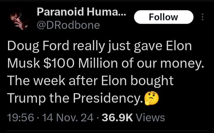 CanadaKlr's tweet photo. Lefties losing their minds that Doug Ford is helping those living in remote areas in Ontario simply bc it's Elon.
What other alternatives are there?
#Starlink #DougFord
#Waaaaaa https://t.co/C0JIojc4Cb