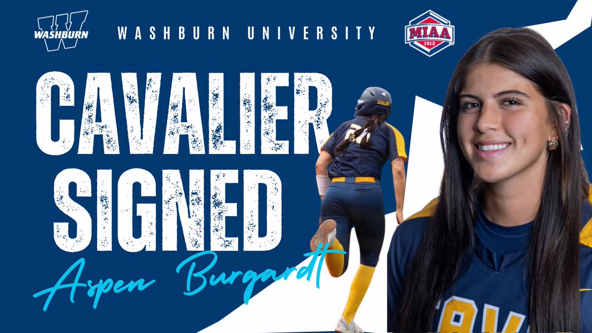 Congratulations to Aspen Burgardt on committing to Washburn University to further her academic and athletic career.