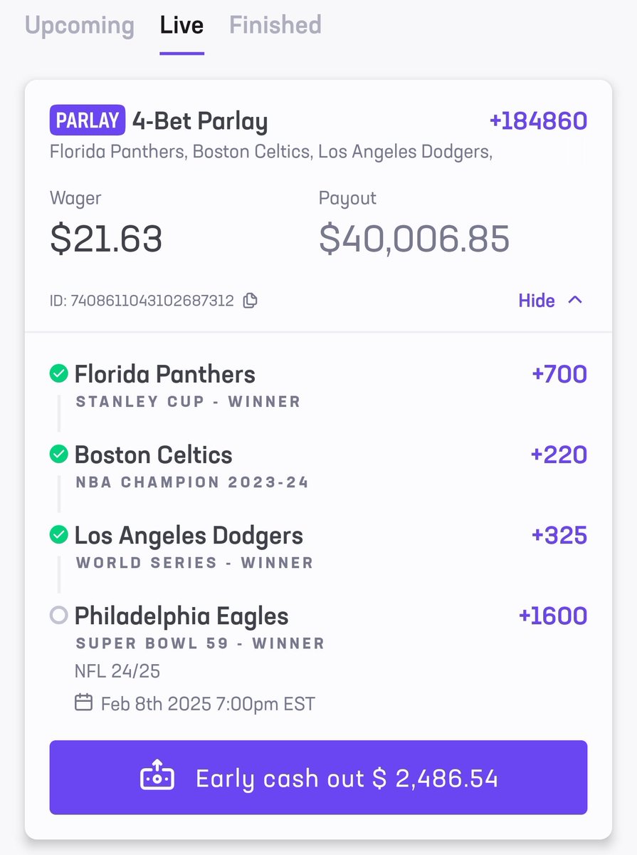 Tiddy_pick's tweet photo. 🌴 Last Leg 👀☘️🤞🦅🦅🦅🌴 https://t.co/URsp1kjWQJ
