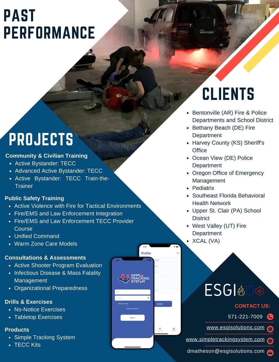 Emergency Services Group International tweet media