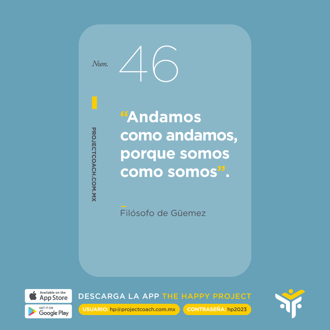 PROJECTCOACHMX's tweet photo. Frase 46/52 de nuestro deck de “52 Thankfool, Therapeutic, Funny &amp; Smart(...ish) Cards to Survive Project Management by PROJECTCOACH Anniversary Edition”

Todas las frases en la app
THE HAPPY PROJECT
Ingresa los siguientes datos:
USUARIO: hp@projectcoach.com.mx
CONTRASEÑA: hp2023 https://t.co/crkDdsOMBy
