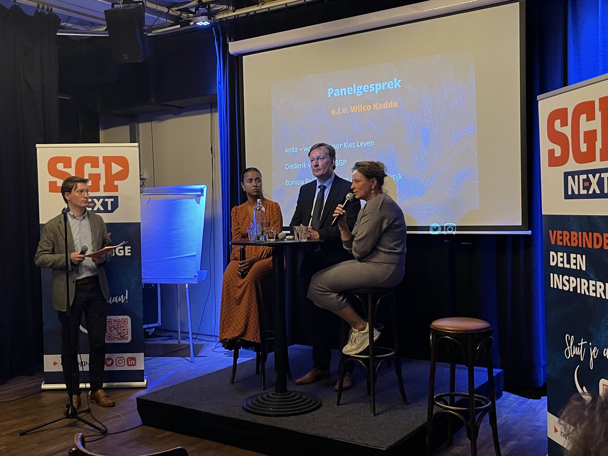 SGP_Next's tweet image. Goede bijeenkomst in Den Haag over "Abortus: Taboe?!" met waakster Anita, moeder Bonicia en Kamerlid Diederik van Dijk.

Het was een openhartig gesprek over de bescherming van het leven, het onrecht van abortus en hulp voor onbedoeld zwangere moeders.