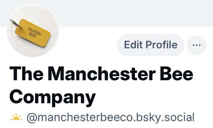 manchesterbeeco's tweet image. Setting up on #Bluesky 👇🐝be great to see you 😊