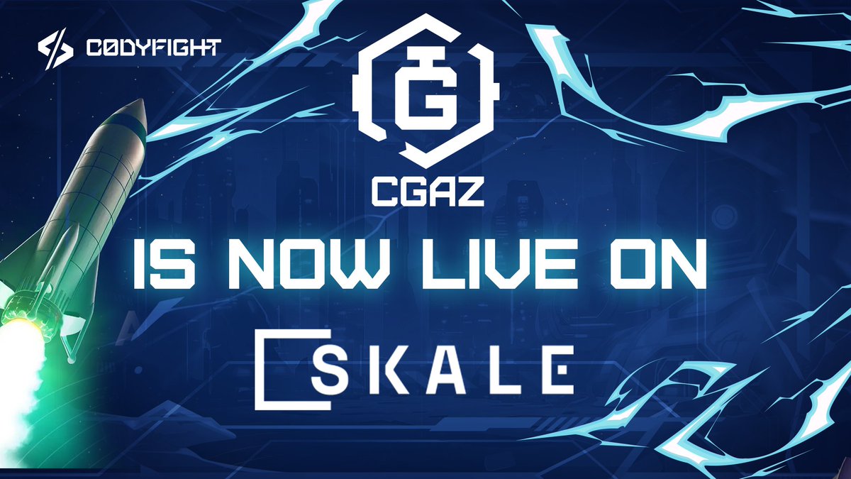 📈 CGaz is here to level up Codyfight!

Repair assets, skip skill timers, unlock new abilities, and customize your CAgents—all powered by <a href="/SkaleNetwork/">SKALE</a> for seamless, gas-free gameplay.

Uncover the secrets of CGaz and how it’s revolutionizing the Codyfight universe: