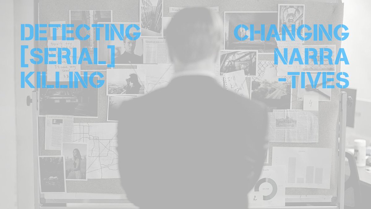 Detecting (Serial) Killing: Conference tweet media