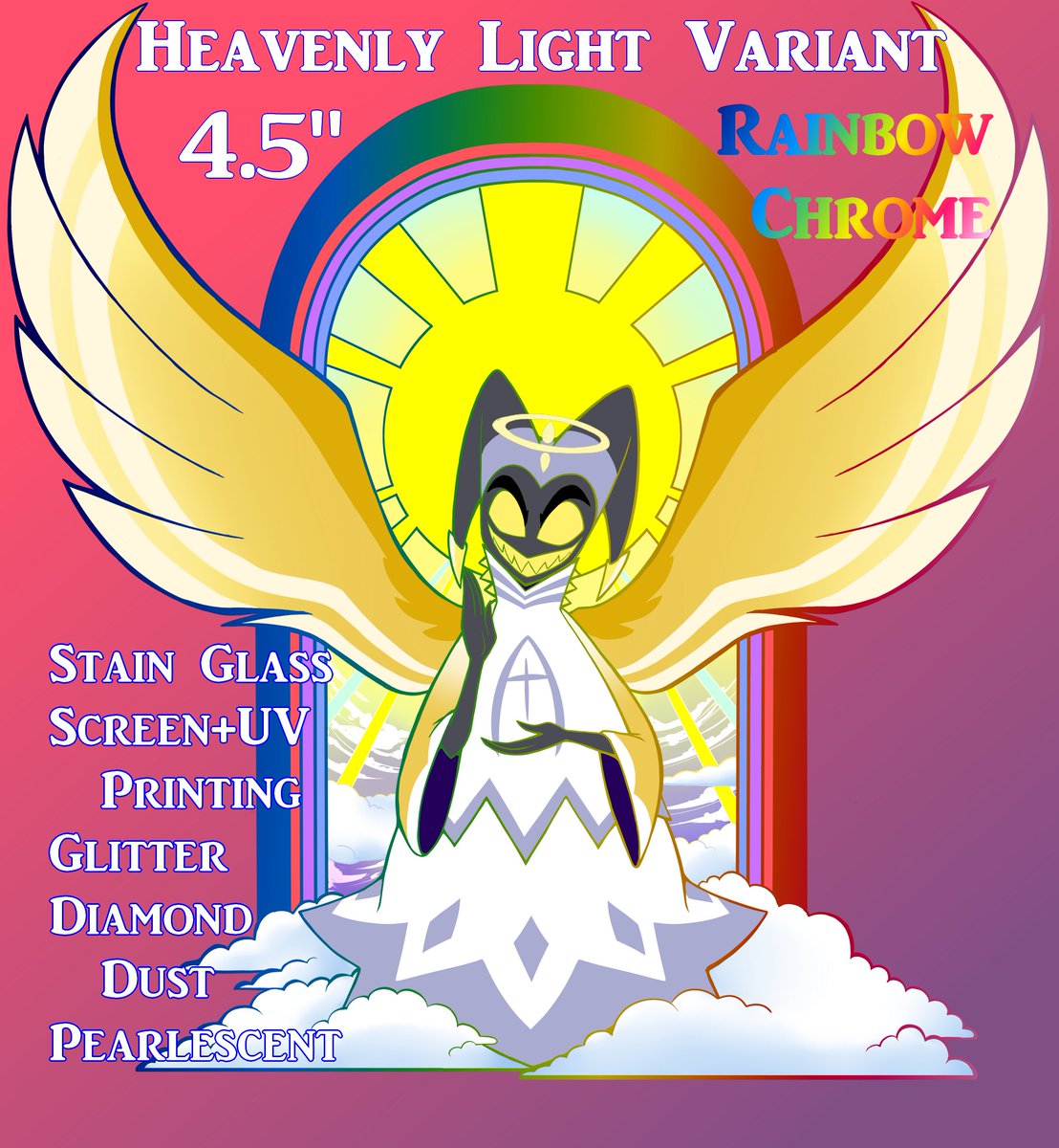 SEGAMew's tweet photo. Dec 1 is the last day to secure your pr3/0rd3rs on these Stain Glass Adam enamel pins. The Exorcist Red variant is LE and will not be reprinted. LE numbers will be determined on Dec 1. 

#hazbinhoteladam #adamhazbinhotel #hazbinhotel #hazpin #fanart #dickmaster https://t.co/LlfjKigWYk