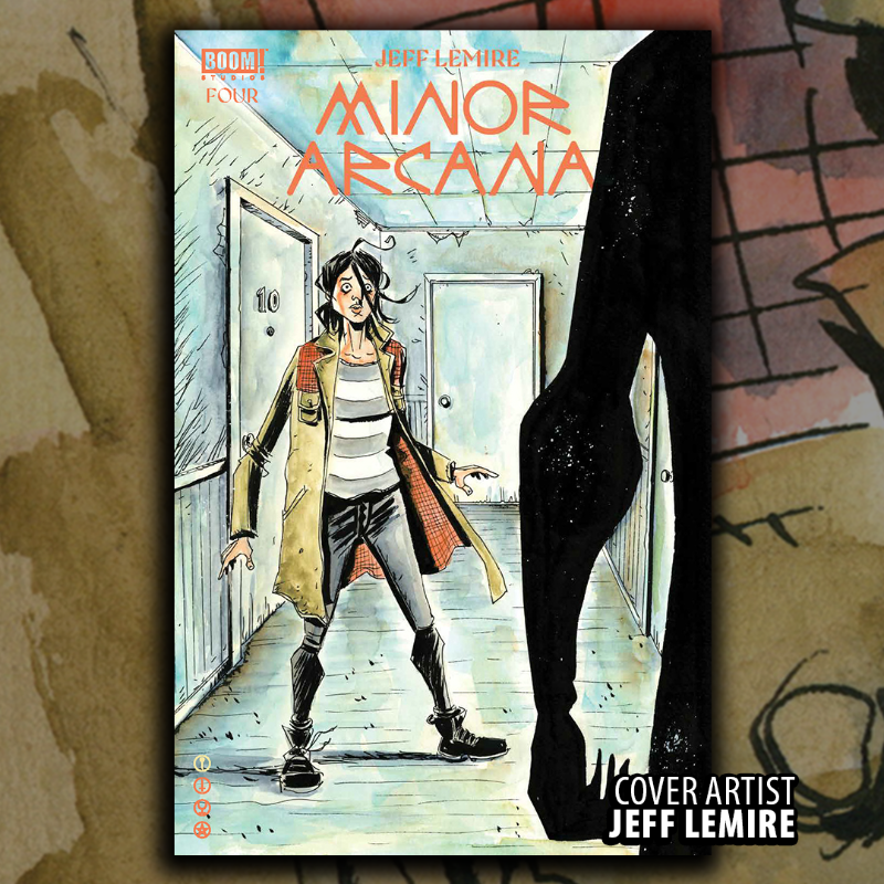 boomstudios's tweet photo. We can see your future! 🔮 This Monday, November 18th is your final day to pre-order:

𝗠𝗜𝗡𝗢𝗥 𝗔𝗥𝗖𝗔𝗡𝗔 𝗜𝗦𝗦𝗨𝗘 𝟰
W/A/C: Jeff Lemire
L: Steve Wands
CVR A/C: Jeff Lemire
CVR B: @blackem_art
CVR D: @allenraul
CVR E/F: DANI