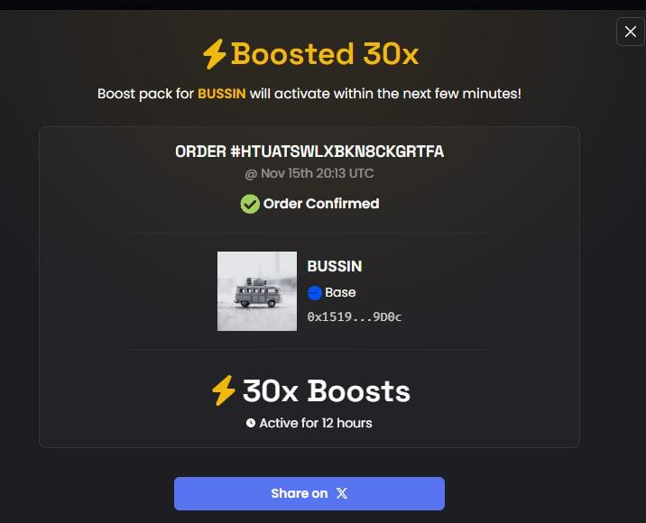 Booxt x30 paid, Ads coming. ⚡️