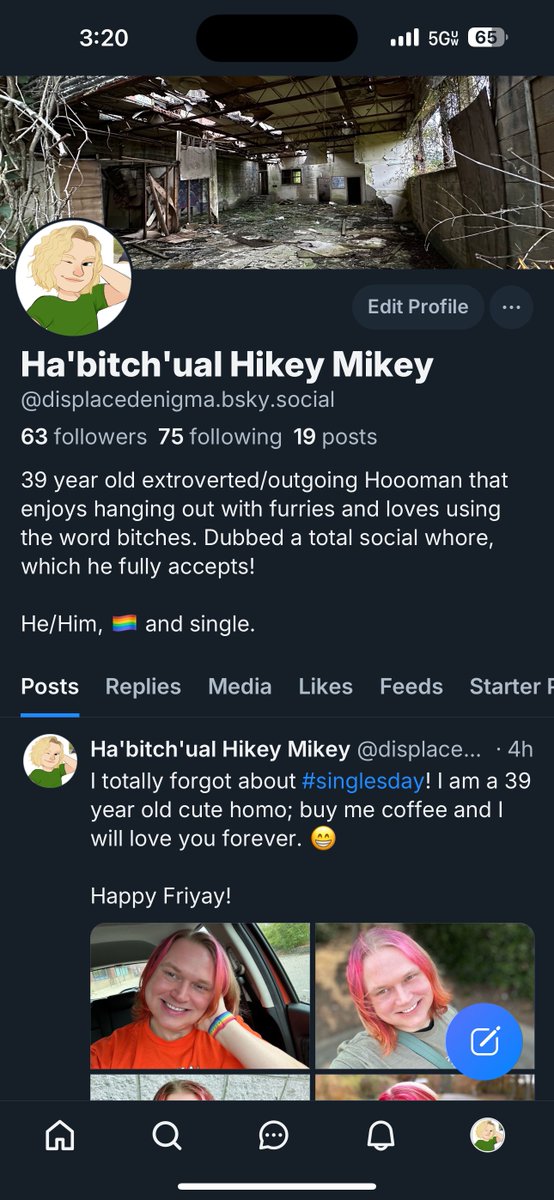 Follow me on BlueSky, you beautiful and sexy bitches. 😌