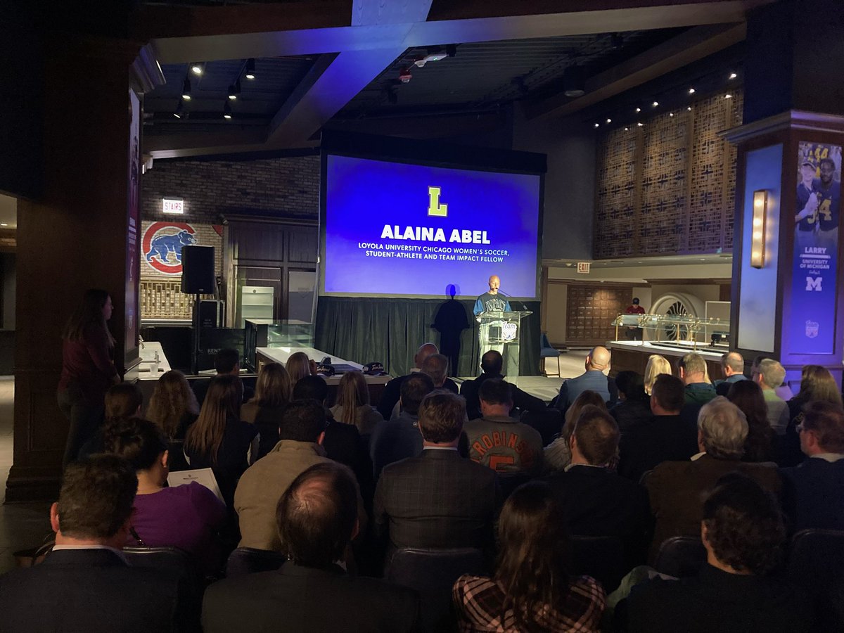 Some flix from last night’s Team Impact Gala ft. <a href="/AbelAlaina/">Alaina Abel</a> as the emcee! 👏