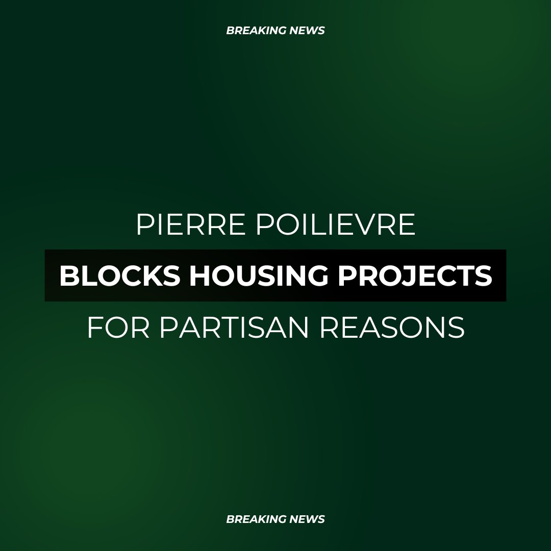 Pierre Poilievre talks a big game on housing, but where are the real solutions? Instead of supporting initiatives to build affordable homes, he focuses on partisan politics, leaving Canadians shortchanged and struggling. #EnoughIsEnough