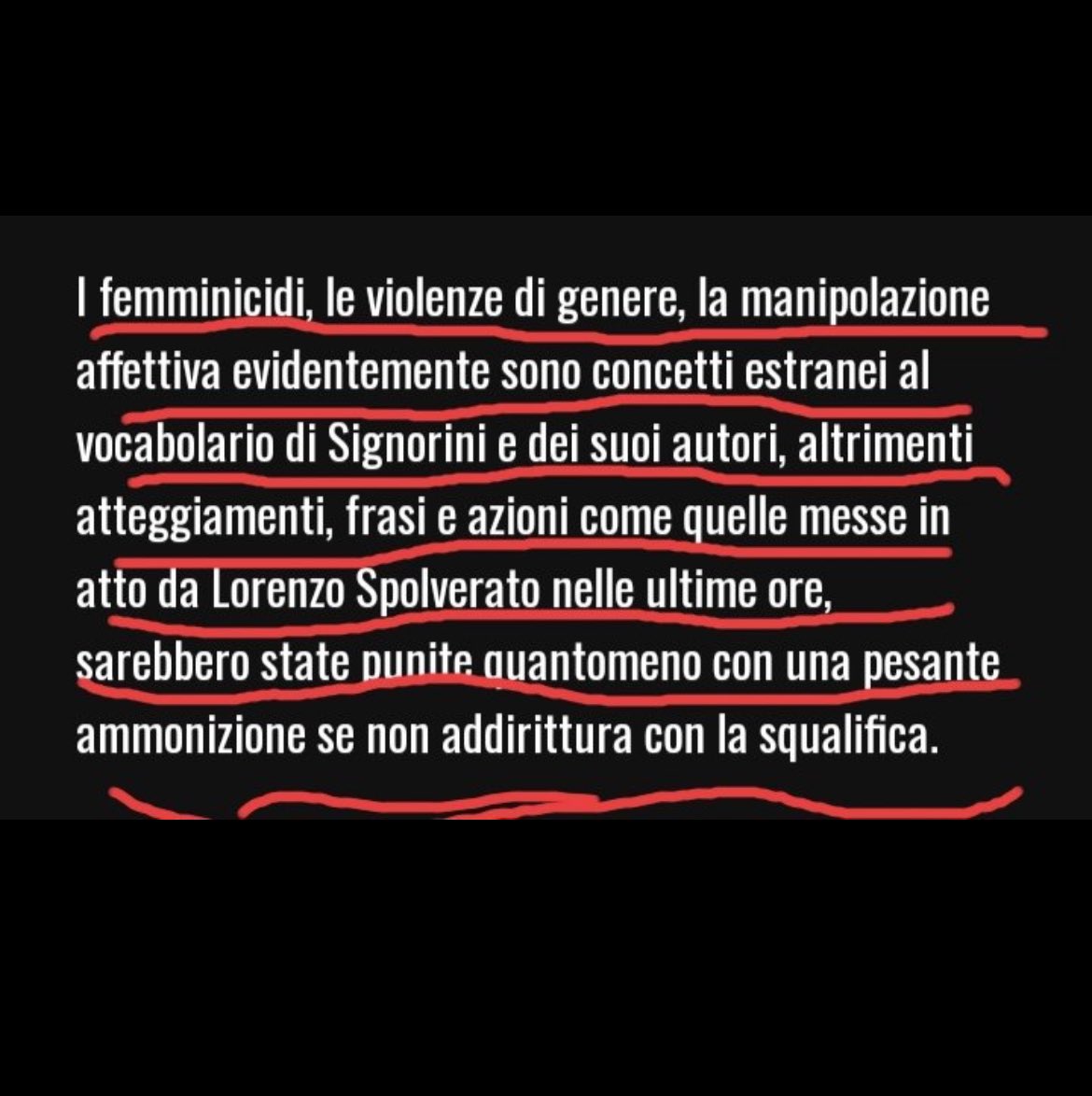 manuelacas02's tweet photo. CI SONO ATTEGGIAMENTI CHE NON SI POSSONO TOLLERARE .. 

#fuorilorenzo 

#grandefratello @GrandeFratello https://t.co/9UXWBbRHnD