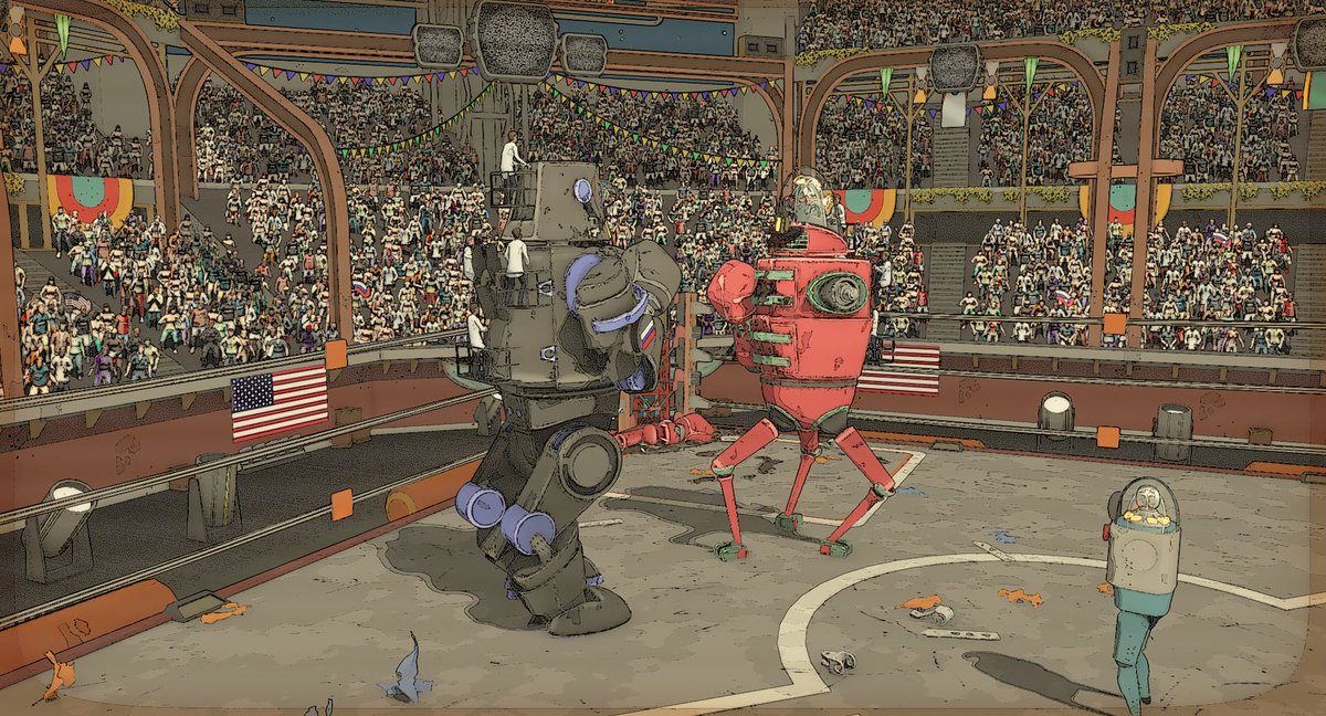 DeveloperDob's tweet image. Screenshots from the latest alpha build! (Electro Bop Boxing League)
#indiegame #Boxing #robotboxing