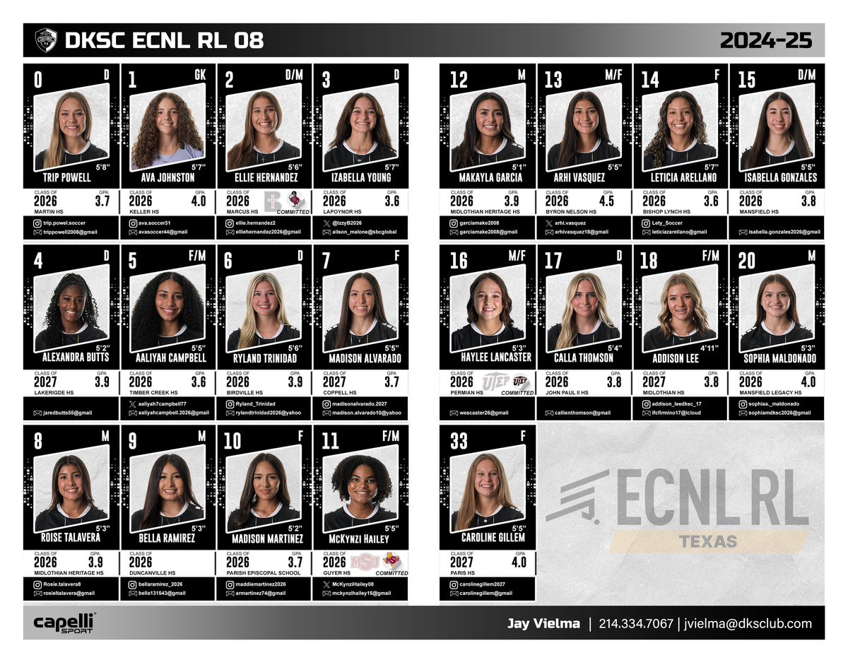 DKSC ECNL-RL 08G Vielma tweet media