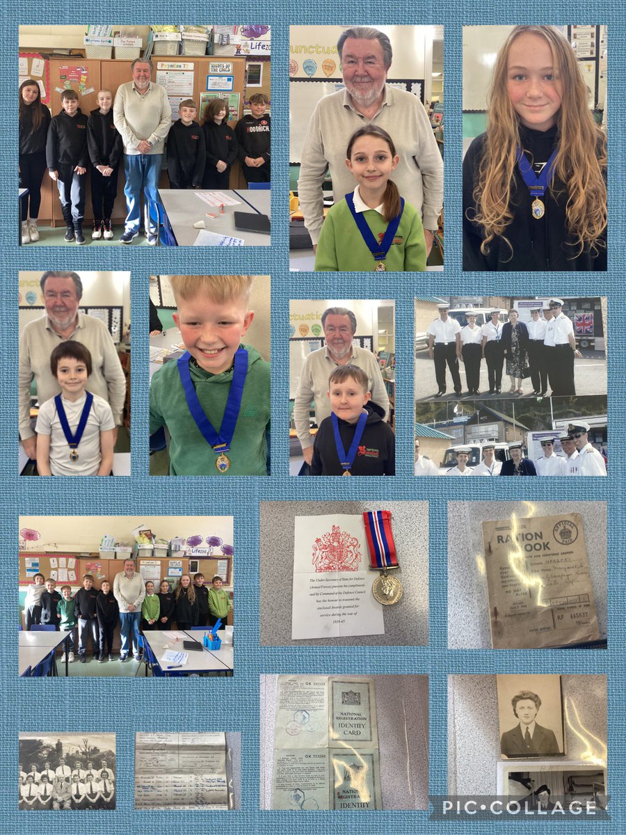 Year 6 were very lucky to have a visit from our Chair of Governors Mr Bevan on Remembrance Day this week. He spoke about his Mum’s contributions to the war, showed us primary evidence and shared some great stories about her time on HMS Trenchant. Diolch yn fawr Mr Bevan! ✨