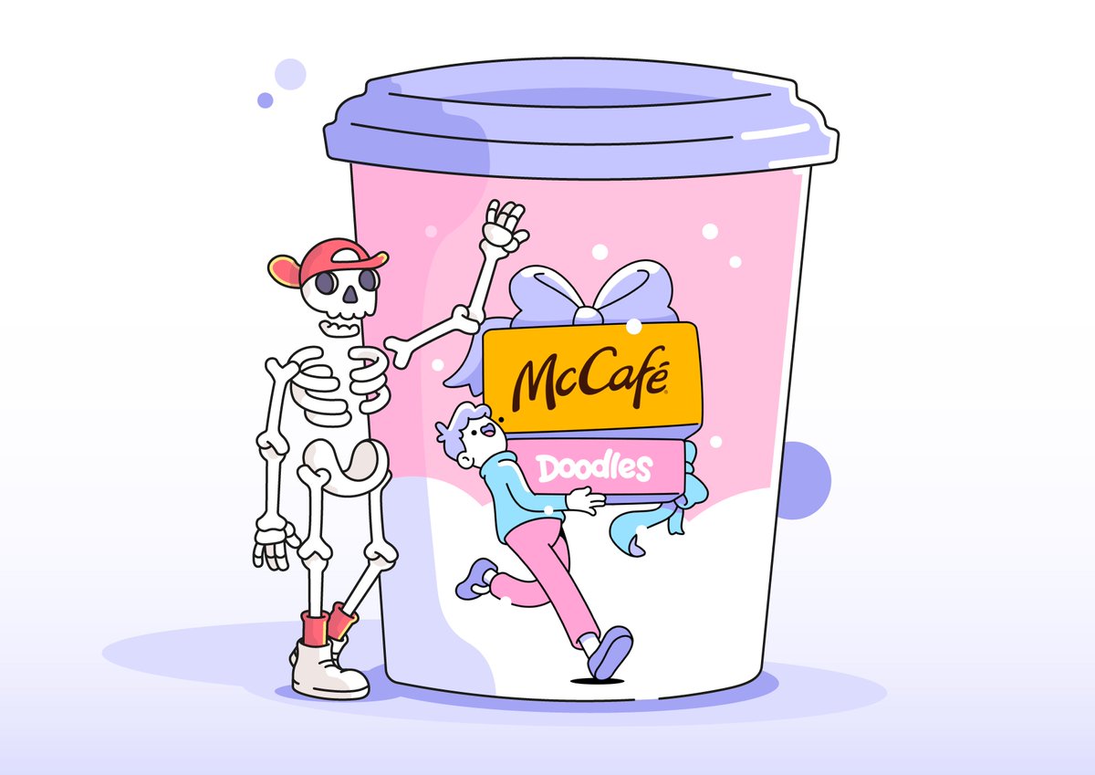 @doodles x @McDonalds by @jamesreqk