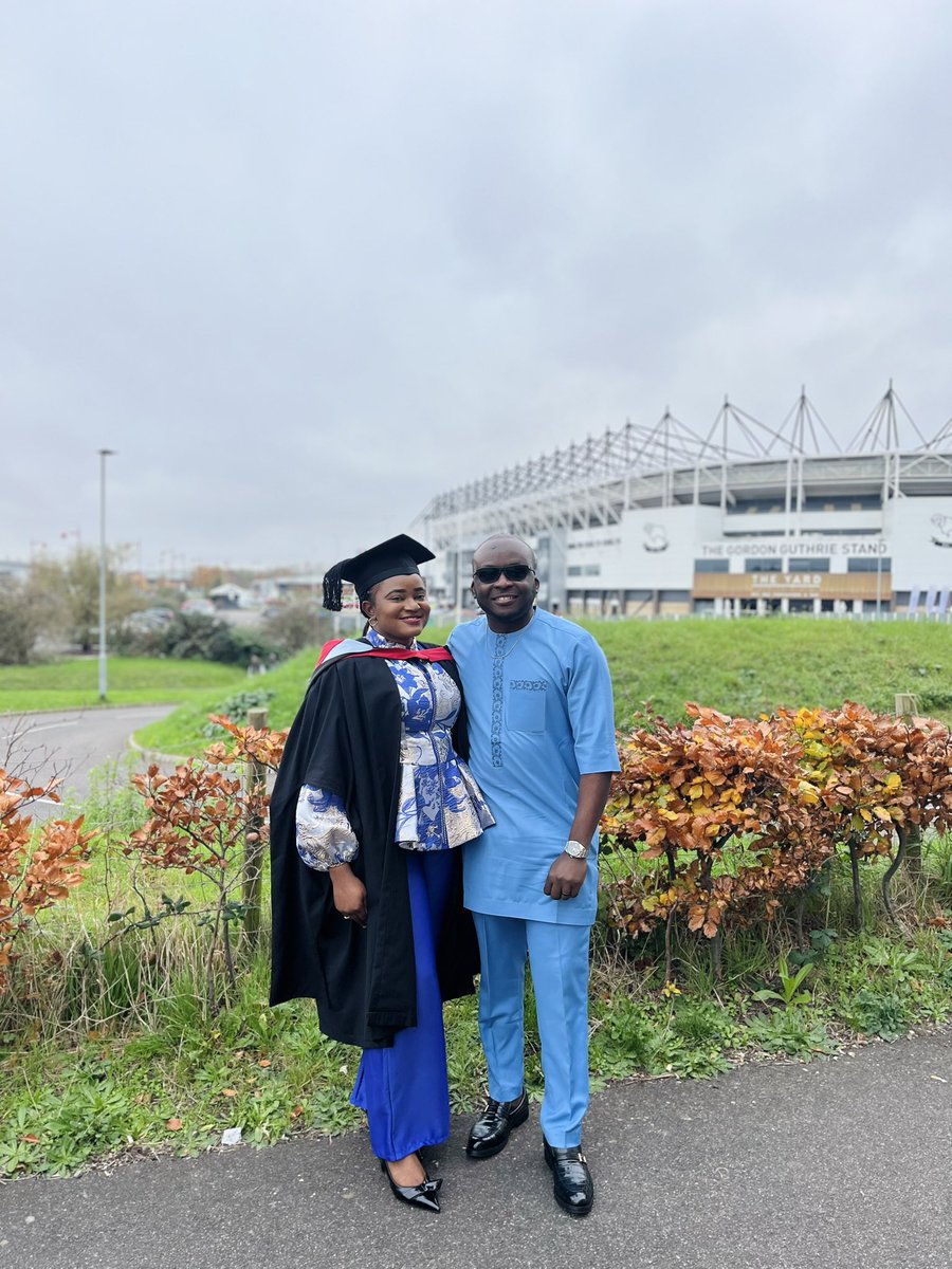MSc Information Technology with DISTINCTION 🔥🔥🔥

Negodu my forever wingman <a href="/KeehNee/">Unku Kene ☤ ☤</a> looking dapper like always 🥰

My lovely outfit by <a href="/_Nursepreneur/">Bolanle sells ready to wear♥️</a> 💙

Thank you Jesus for Everything 🙏🏾