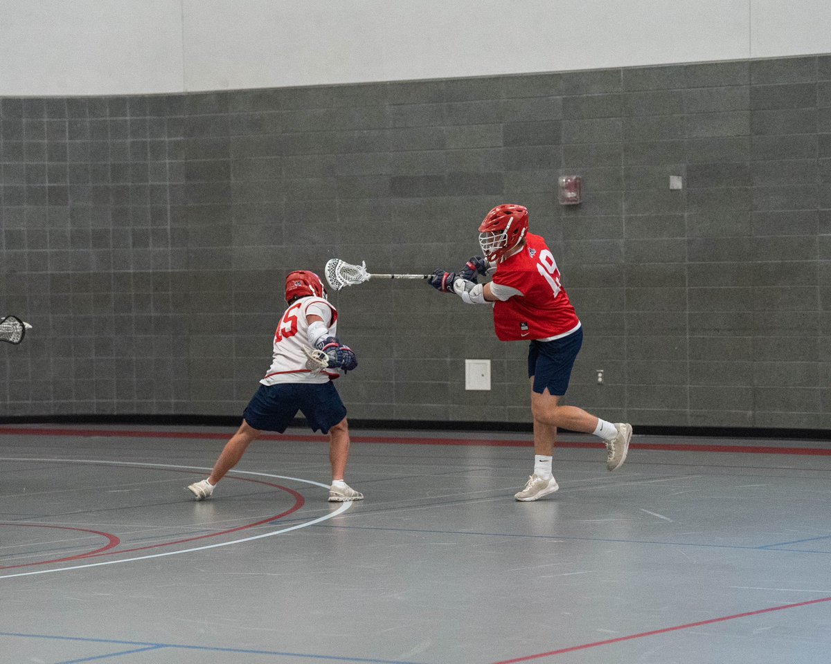 StonyBrookMLAX's tweet photo. Friday morning box lacrosse action 📦

🌊🐺 x @NCAALAX https://t.co/G95VtzYXf0