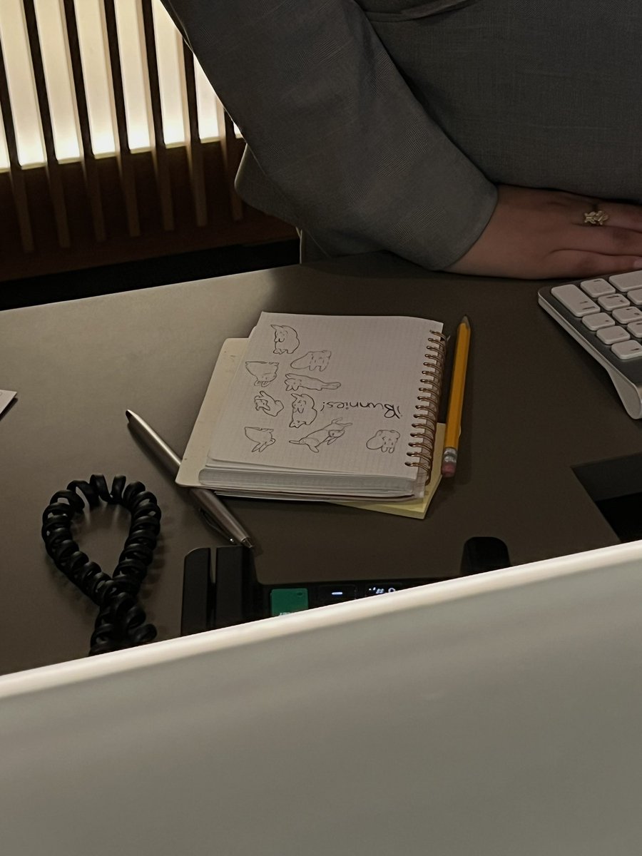 hotel receptionist working on something beautiful