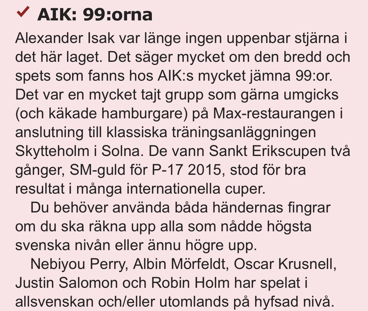 ”Hyfsad nivå” nämen vi tar den då, frågan är hur länge man kommer leva i skuggan av Sveriges just nu bästa fotbollspelare.