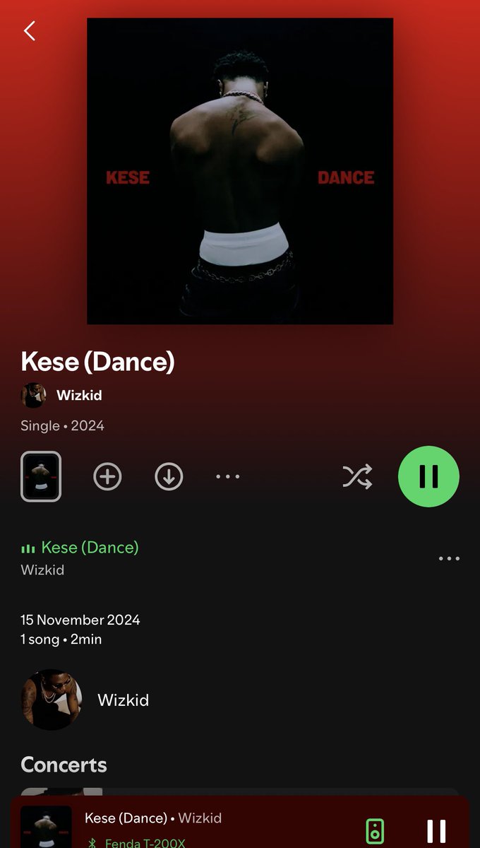 Fc’s How are we feeling about this one? <a href="/wizkidayo/">Wizkid</a> Kese (Dance) …  #wizkid #wizkidfc