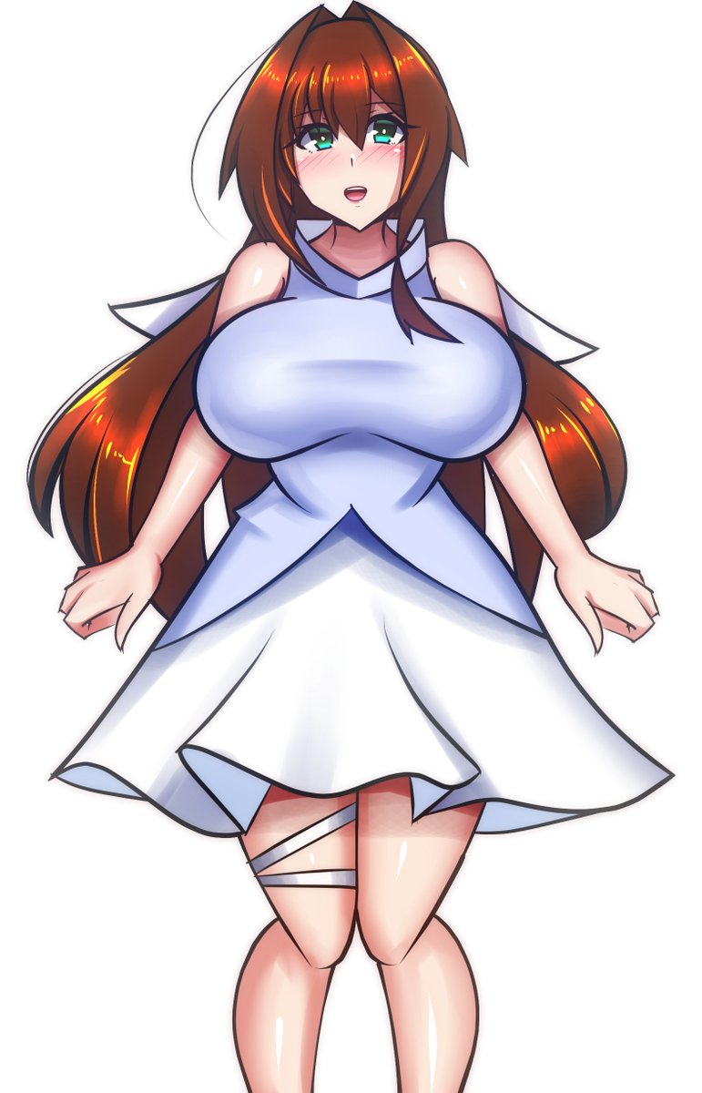 うちの子ましろちゃんを描きました!!! 