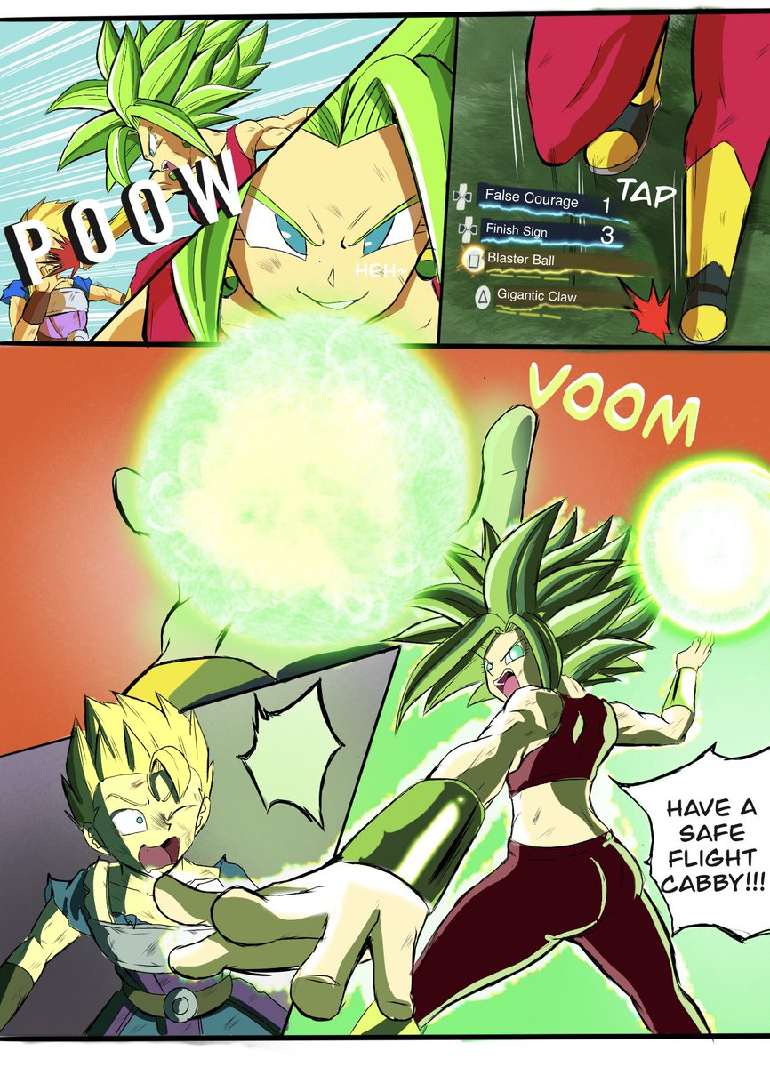 Cabba's Challenge Accepted🤜💥🤛 (1/2) Decided to make this awhile