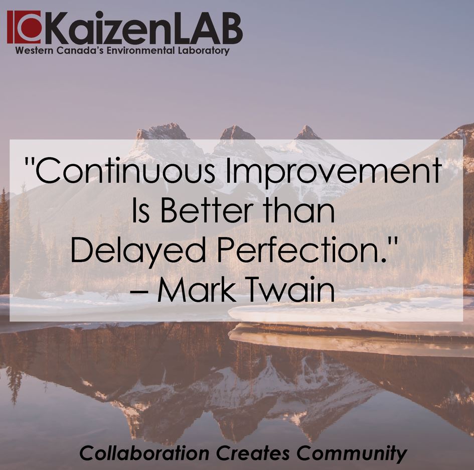kaizenlabinc's tweet image. Here&apos;s our QOTD for this Friday morning! #TeamKaizenLAB #EnvironmentalLAB #Collaboration #Creates #Community #QOTD #ContinuousImprovement #Friday