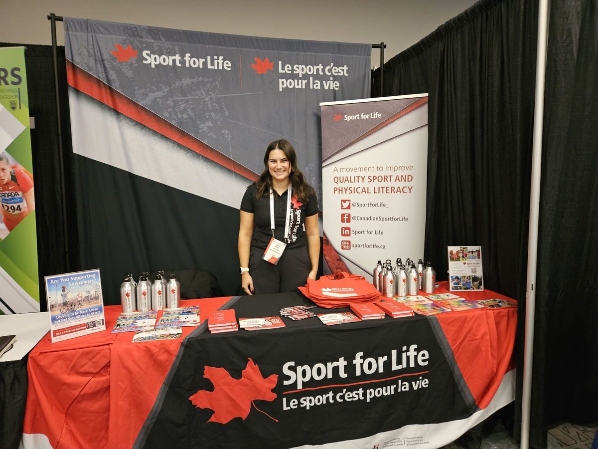 The Sport for Life team is at #SLS24 in Regina. Come check out our booth and say hi. We’re looking forward to connecting with everyone.