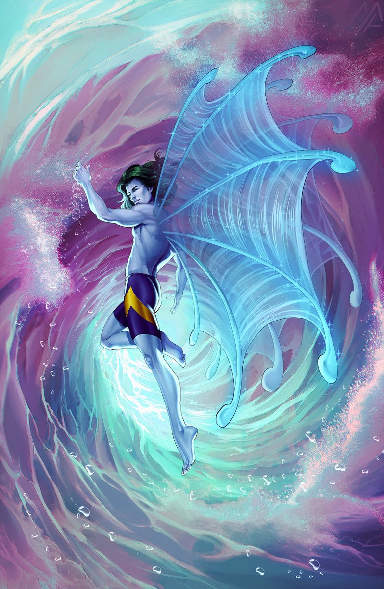 Commissioned illustrations of Fairies.