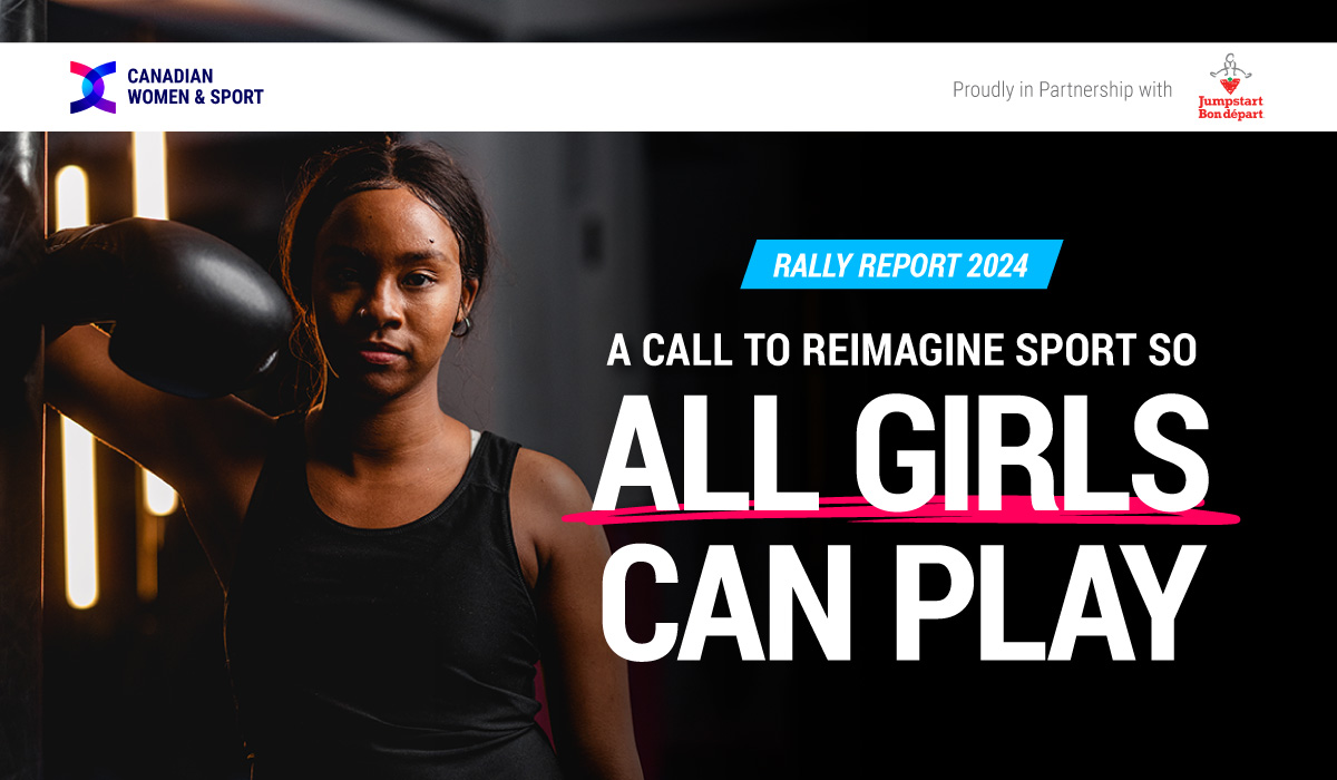 🚀It’s here! We’re proud to release #RallyReport2024, in partnership with @ctjumpstart today! These critical insights will help transform Canada’s sport system so that all girls can play. 

Don’t miss out—download the full report now! 
womenandsport.ca/rally-2024