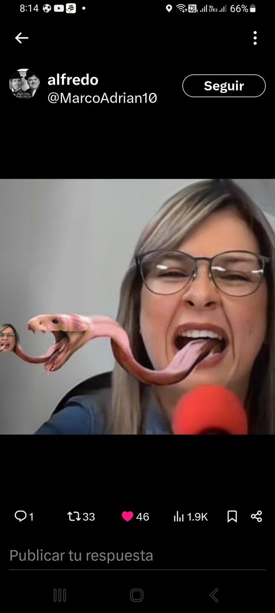 JOSEANT92629832's tweet photo. #PegasusSiExiste
#NoMasVicky
Vicky afirmas en tu trino que los colombianos te cuidan?
No Vicky, estás muy equivocada te queremos pero ver en la cárcel.
Los 11.281.000 de colombianos que votamos por el Presidente Gustavo Petro NO TE CUIDAMOS puedes sacarnos de esa lista.
Te consideramos una víbora que destilas veneno detrás de un micrófonos que utilizas como un fusil y luego te escudas en una falsa libertad de prensa.
Todo el peso de la ley caerá sobre ti por publicar noticias en tu pasquín amarillista obtenidas a través del espionaje del software Pegasus comprado ilegalmente por el gobierno de Duque que violaba el derecho a la intimidad de los colombianos.
La verdad te protege?
Esa palabra no existe en tu vida eres un fake
Quién conmigo?