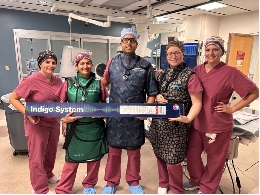 US HCPs: Well done to <a href="/ShaiSinghMD/">Shai Singh, M.D.</a> and the dedicated team at Lehigh Valley Heart and Vascular for an impressive #LightningFlash 2.0 PE case! <a href="/LVHN/">Lehigh Valley Health Network</a> ⚡️ #CAVT

Rx only. Risk info: peninc.info/risk Clinical results may vary