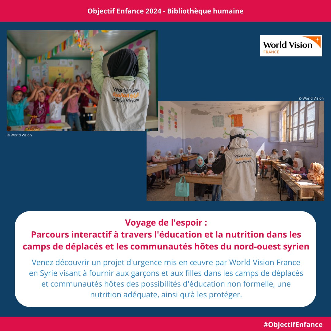 GroupeEnfance's tweet image. [2/2] J-12 avant #ObjectifEnfance 2024 !
Inscription obligatoire d’ici le 15/11 👉 forms.gle/EvqZ5SA6WJg1kM…

Découvrez la bibliothèque humaine 👇
