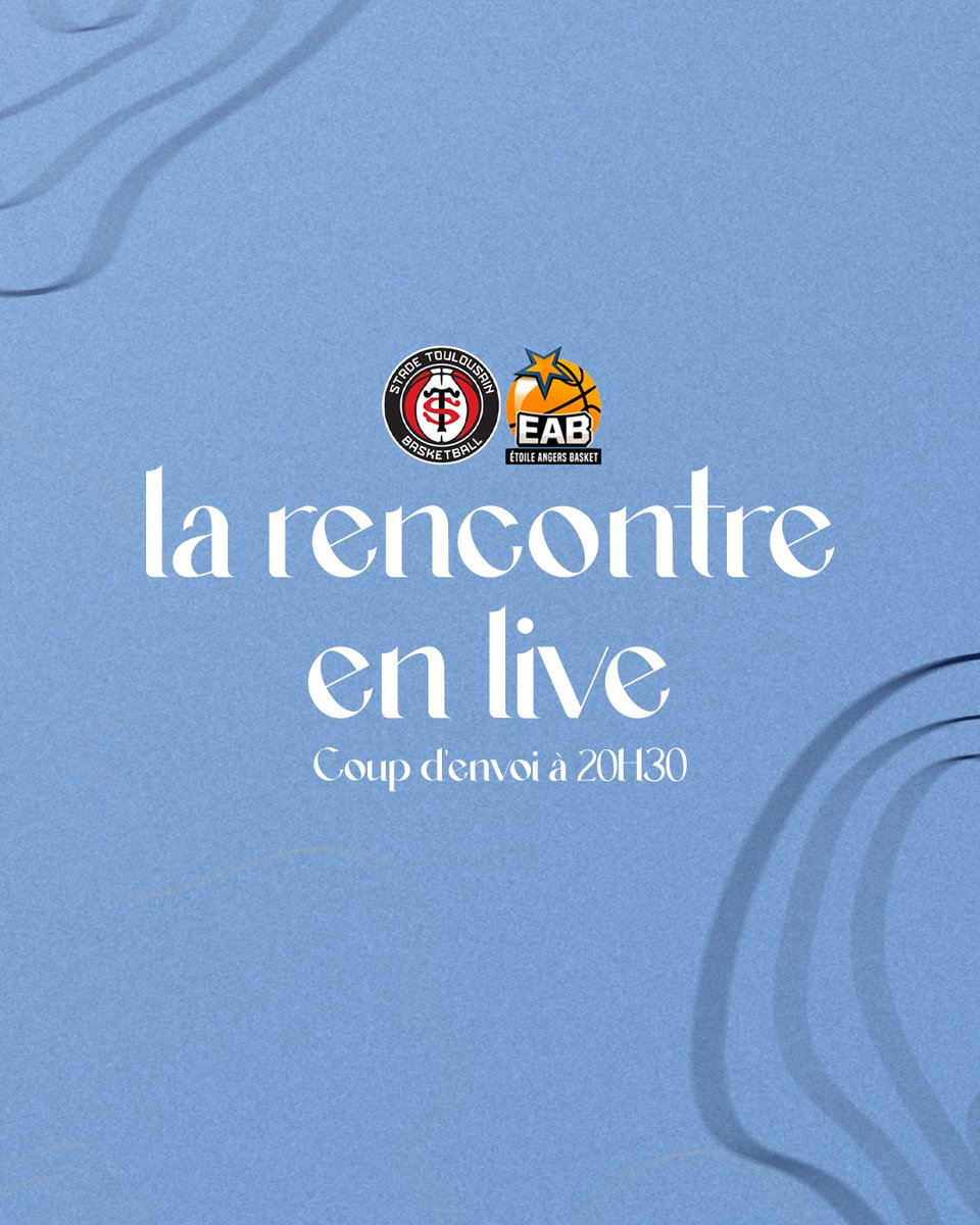 😃 Suivez la rencontre face au Stade Toulousain en direct !

Coup d'envoi à 20H30 !

📺 bit.ly/4fsNGmz

#GagnonsEnsemble ⭐️