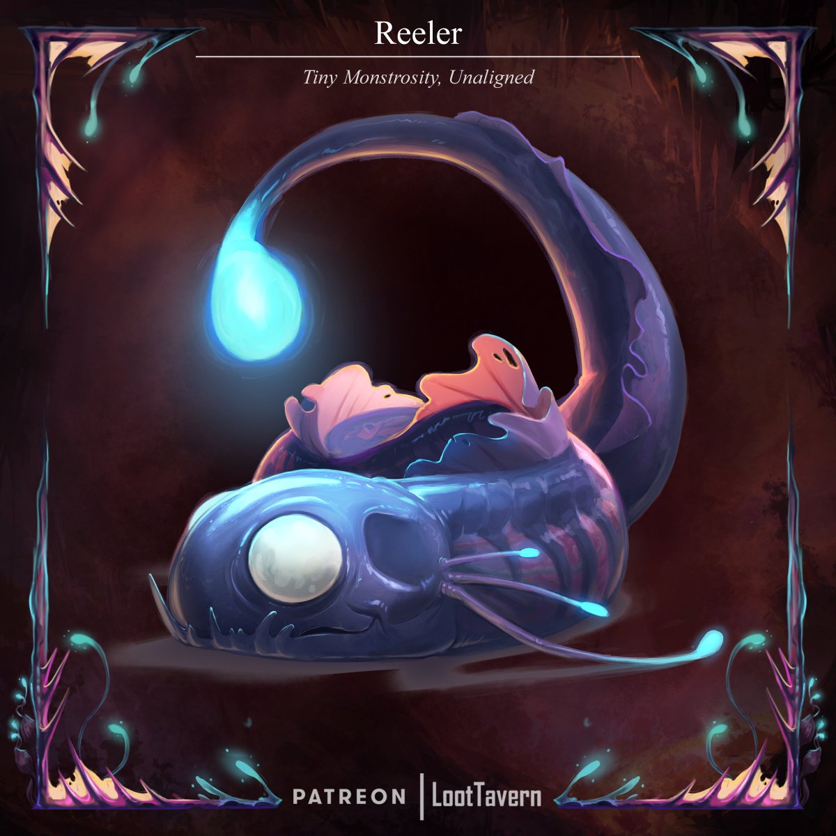 loottavern's tweet photo. Slimey but friend shaped...

Check out this lil guy and his friends on our webshop now!

#dnd #5e #homebrew #familiar #shadowstalker https://t.co/L9JXPQN87R