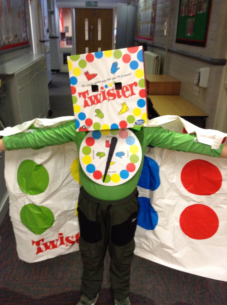 What a creative costume for Children in Need. Well done G!