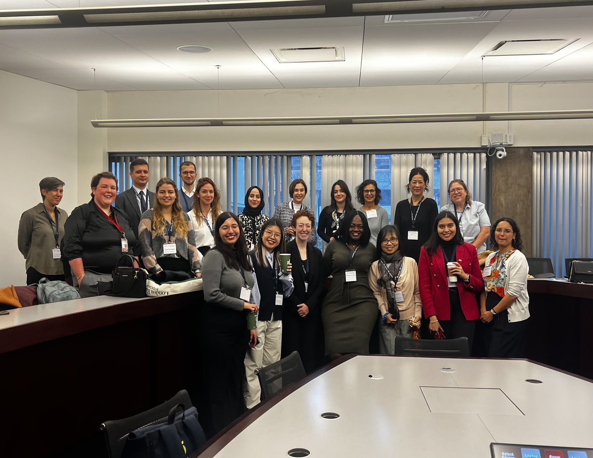 christy_sagay's tweet image. In @UChicagoLaw, @asilorg #ASILMYM is on the way!

In photos, snippet of the #WILIG coffee chat this morning. It was such great time reconnecting with old friends and meeting new ones - women doing exciting work in International Law.
