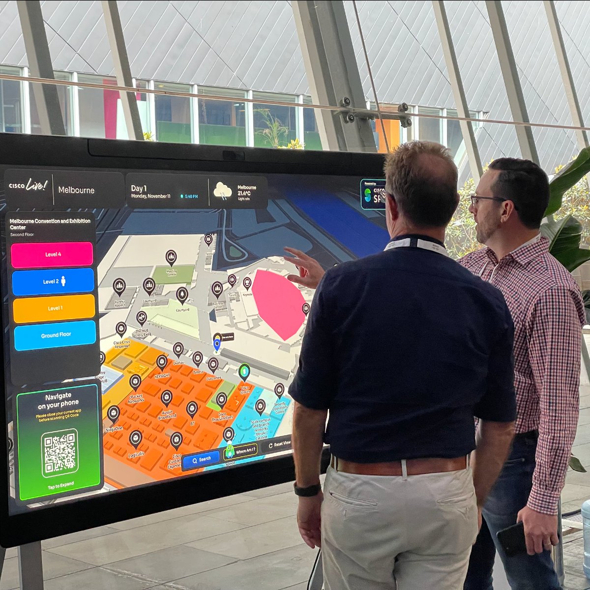 ciscospaces's tweet photo. Wrapping up an incredible week at #CiscoLive Melbourne! Here’s a look at some of our favorite moments and highlights. Thank you to everyone who joined us to explore the future of smart spaces with Cisco Spaces. 💙✨ #CLAPJC24 https://t.co/OieR7mHgs3