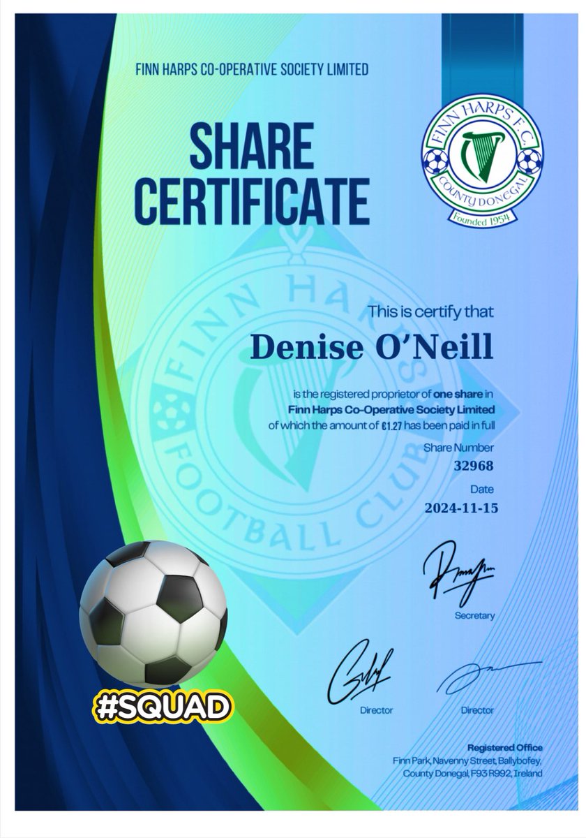 denise_neill's tweet image. It’s just good common sense!!! Get behind @FinnHarpsFC and a bargain at only €25 💙🤍 #WeOwnFinnHarps #UTH