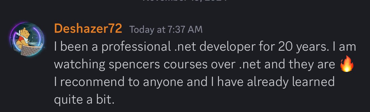 Our first C# / .NET courses are getting rave reviews!