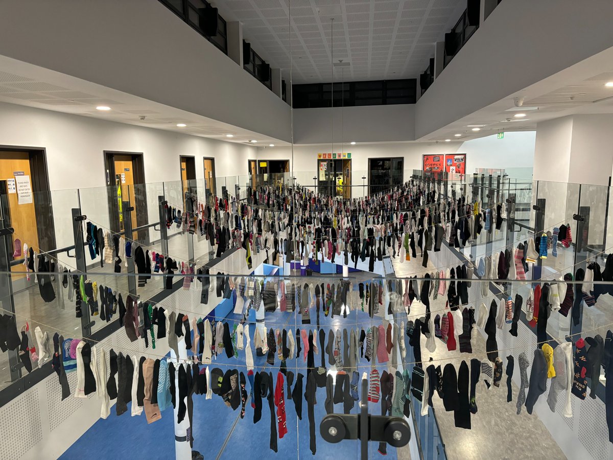 For Anti-Bullying Week, TLA took part in odd socks day with a difference!

Nearly 2000 odd socks on display, representing our differences. A huge thank you for your donations.

#Oddsocksday #Antibullyingalliance #ChooseRespect-WeAreAllDifferent