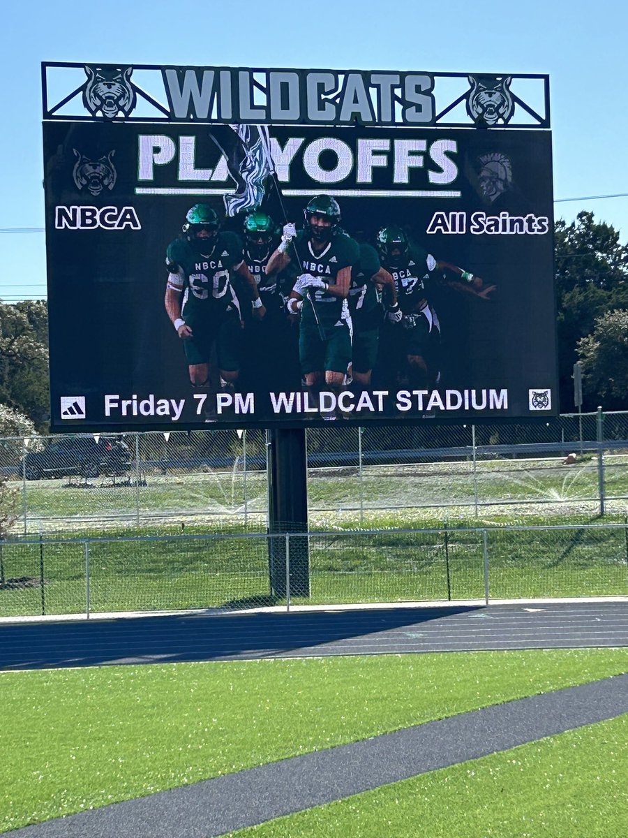 NBCA_Athletics's tweet photo. Enough said…BE THERE!!!
#CLAWSUP #CATSFootball
@TXPrivateFBGuy @TXPSMedia 
@TeamLSCSN @LSCSN @dctf https://t.co/sQhpR13B8Y
