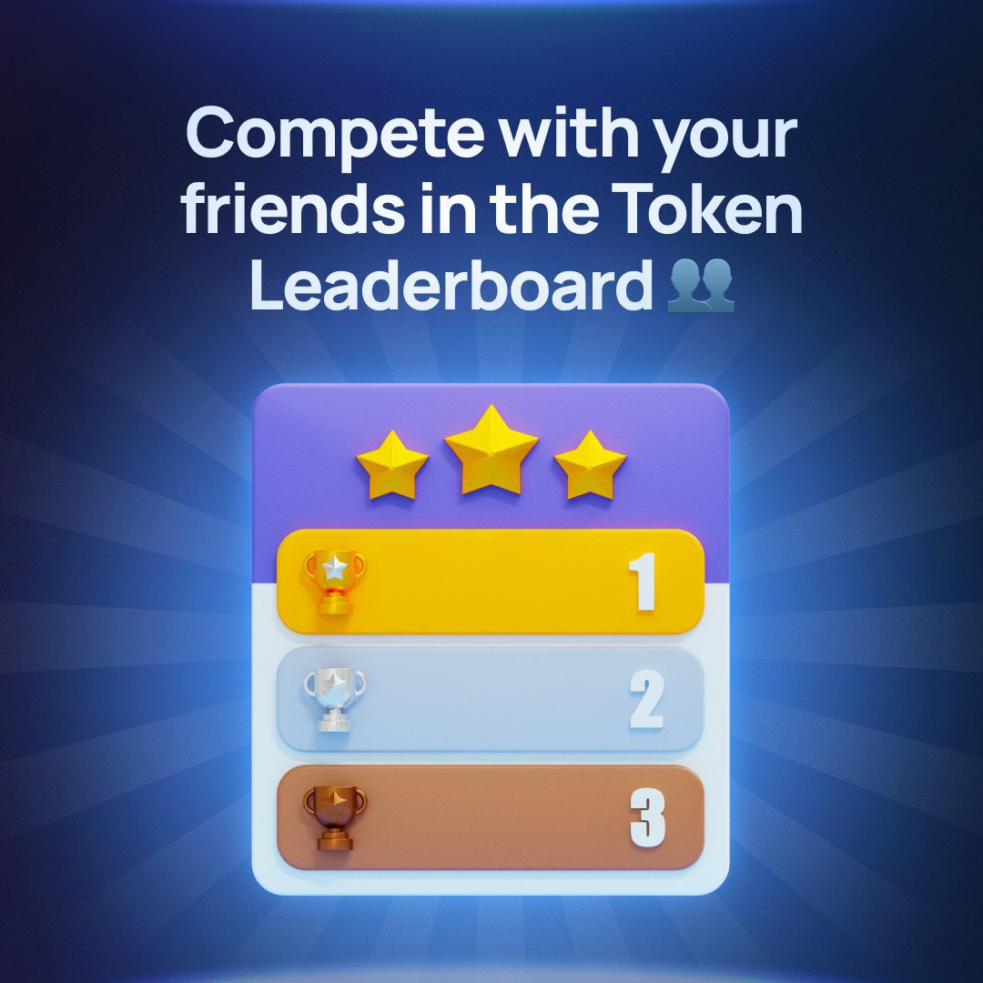 🔥 Fresh Leaderboard Update! 🔥

We added a brand-new leaderboard yesterday for all users! Now you can check out how many tokens each player has earned, compare scores, and see where you stand among other Bine players.

Ready to climb to the top? Tap, earn, and rise up the ranks!