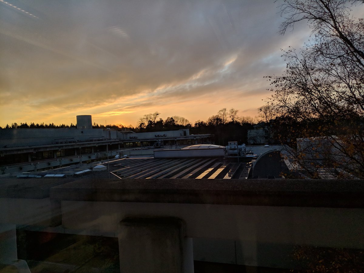 Beautiful sunsets from <a href="/MPI_Biochem/">Max Planck Institute of Biochemistry (MPIB)</a> 😍