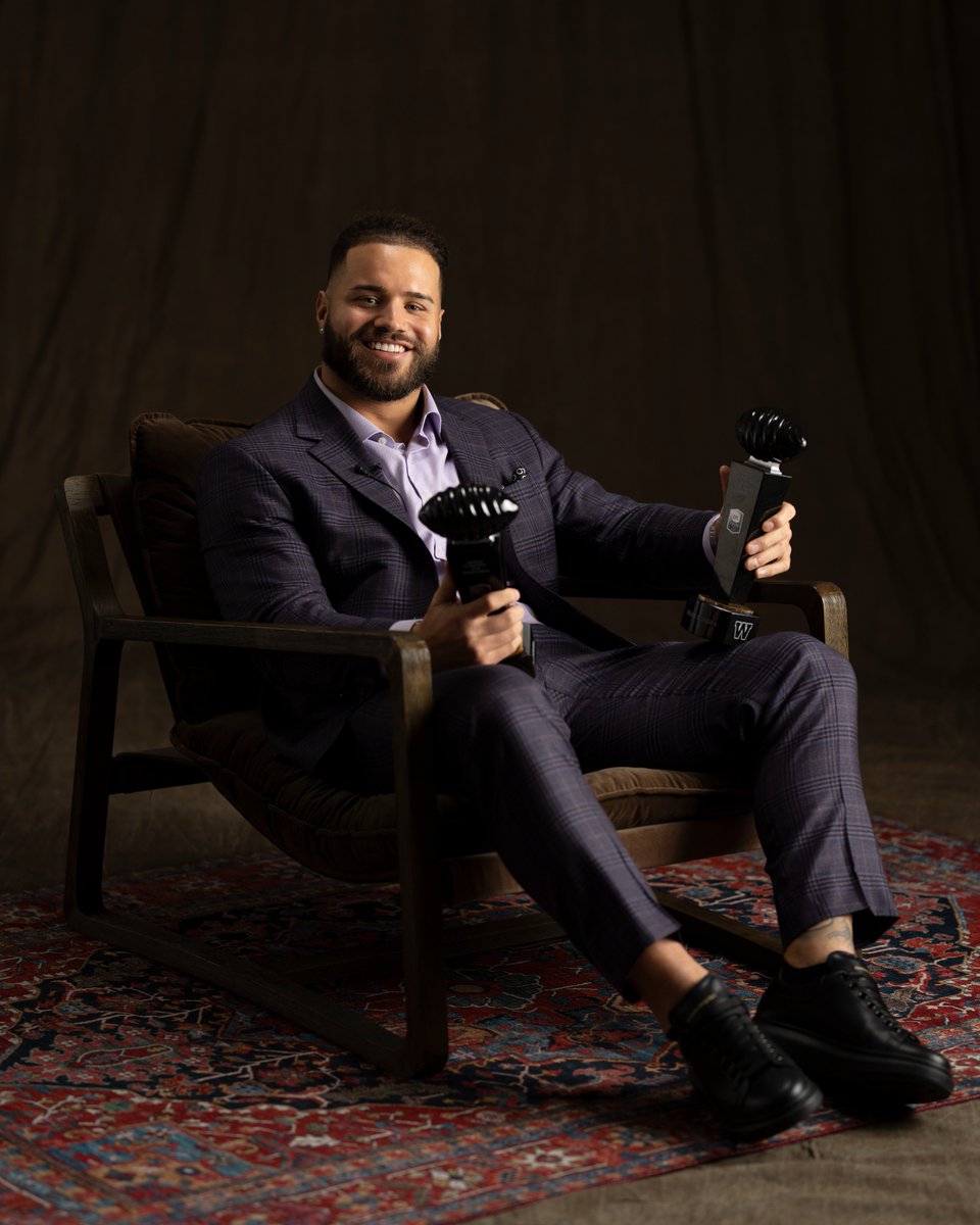 CFL's tweet photo. good morning, Mr. MOC and MOP. 📸🏆

#GreyCup | @bradyoliveira https://t.co/JPgbQEZ3NG