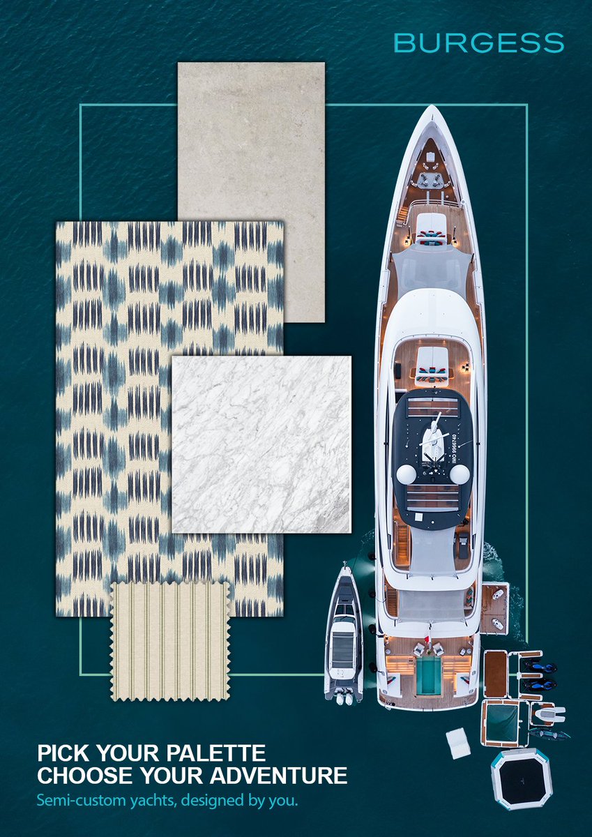 One Minute Brief of the Day:  Create campaign posters to promote <a href="/burgessyachts/">Burgess</a>’ semi-custom yachts, expressing how they’re not just a purchase but a reflection of the owner’s personality and style. #BurgessYachts <a href="/OneMinuteBriefs/">One Minute Briefs ⏱️</a>