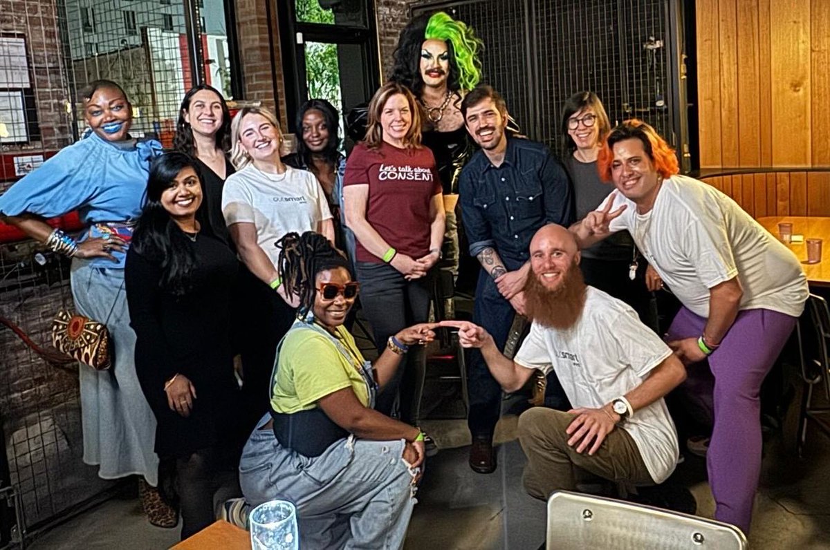 OutSmartNYC's tweet image. Thank you to everyone who came out to support the Outsmart NYC Fundraiser! Because of your incredible generosity, we’re closer to reaching our financial goals which will allow more opportunities to offer our services free &amp;amp; help you to have the best possible night out! 💜
